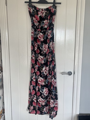 New look black pink floral - black,