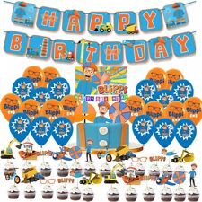 Blippi Balloon Party Banner