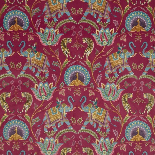Indian elephant tiger - elephant, cerise