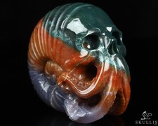 3.6" Indian Agate Hand Carved