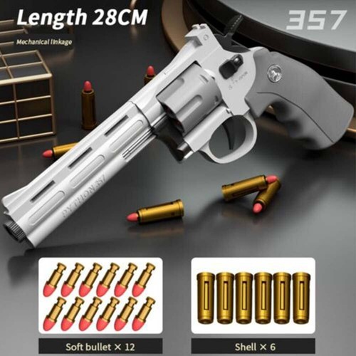 Revolver soft bullet toy gun - revolver,