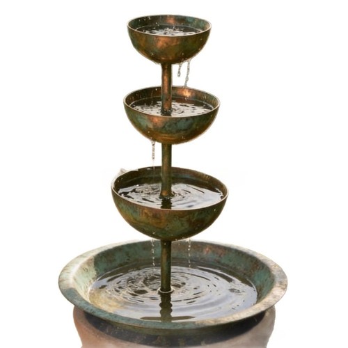 Vintage bird bath - bath, outdoor