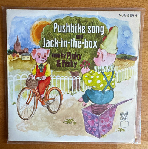 Pinky and perky - pinky, pushbike