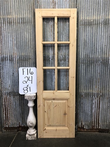 French single door - door, (24.5x81)