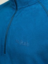Rab | Orbit Pull-On Polartec Micro Fleece Jacket XXL (Blue) Outdoors Layering