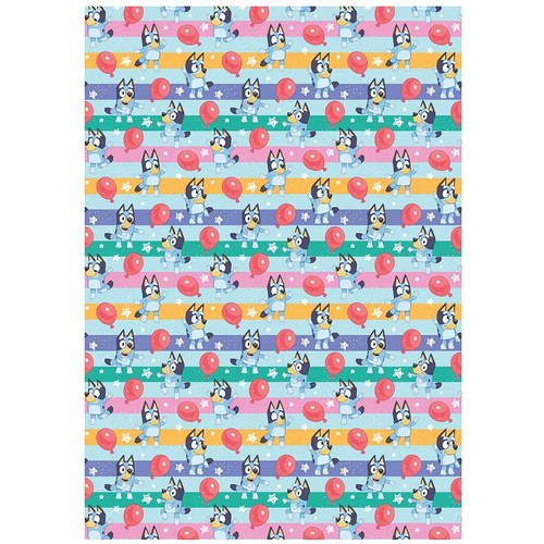 Bluey balloon gift - gift, wrap