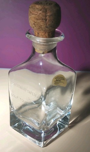Brandy decanter miniature lead - brandy,