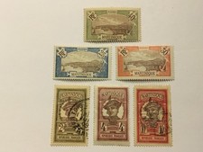 old stamps  MARTINIQUE   x   6