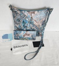 Blue Lace Katie Brahmin Handbag And Ady In Excellent Condition
