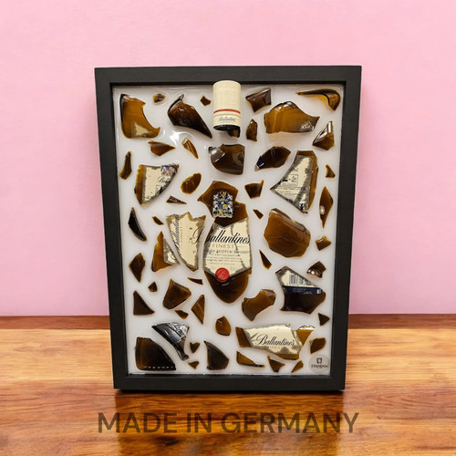Ballantines broken bottle - ballantines,