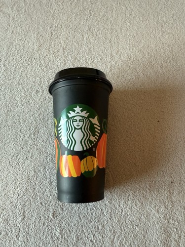 Starbucks black halloween - black,