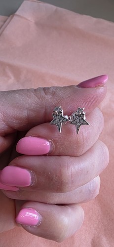 Pandora silver star stud - pandora,