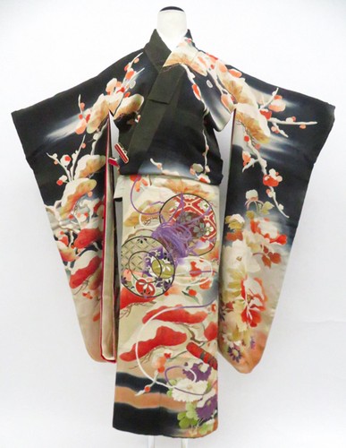 Japanese antique kimono - japanese,