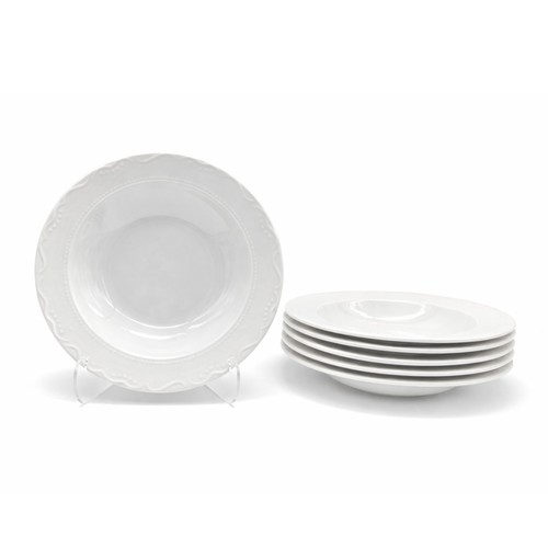 Pasta soup bowls plates - pasta, 9"