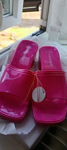 Chic hot pink jelly platform - chic,