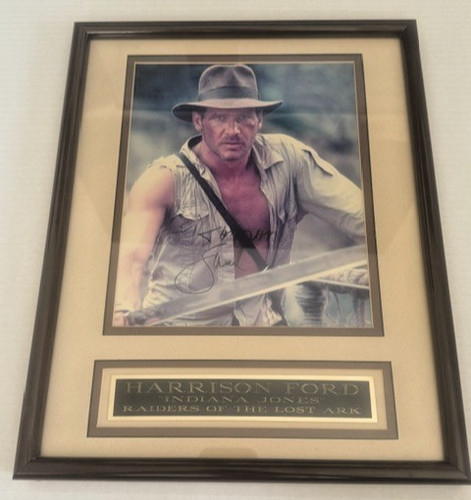 Harrison ford signed indiana - signed,