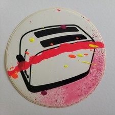 Toasters Pink Sprayed Vinyl