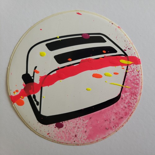 Toasters pink sprayed - toasters,