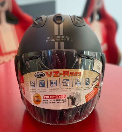 Arai ram ducati black - vz-ram,