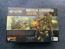 Warlord games Bolt Action, British Airborne starter army. Sealed BNIB unpainted