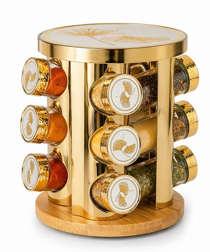 Jar gold rotating - jar,