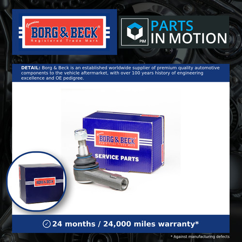 Tie track rod - tie, end