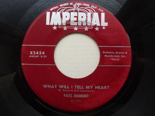 Fats domino when - 45, see