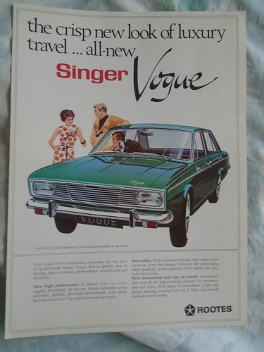 Singer vogue brochure undated - singer,
