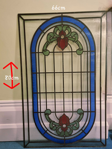 Leaded art nouveau style - leaded,