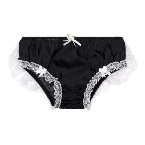 Frilly sissy sheer - sheer, lace