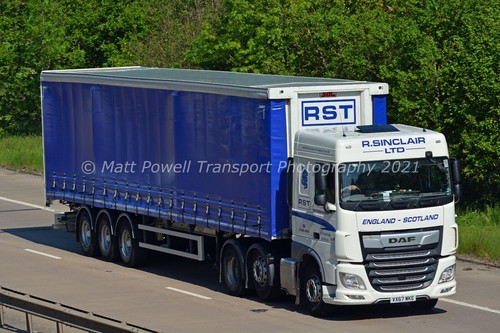 Truck photo 12x8 - daf, xf