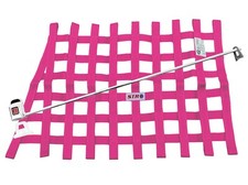 Pink Fluo Race Window Net SFI