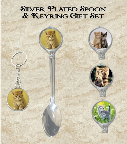 Cute kittens teaspoon - teaspoon, &