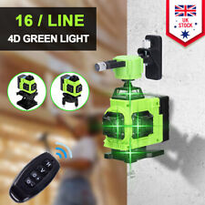 Rotary 16 Lines Self Leveling Laser Level 4D Green Beam Automatic Measuring Tool