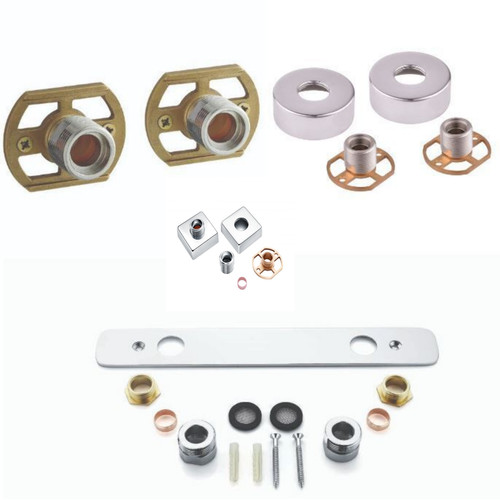 Solid brass easy fix - easy, wall