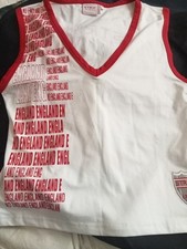 England Strip Like The Boys Top Medium
