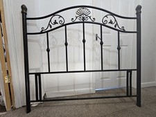 Headboard,  Double Bed, Wrought Iron.