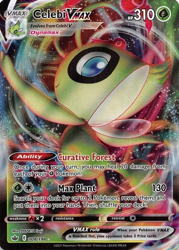 Celebi vmax sword - (008/198), &