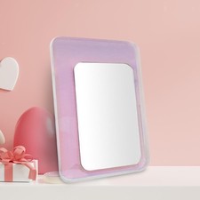 Funky Makeup Mirror Acrylic Lightweight Aesthetic Decorative Colorful Mirror for