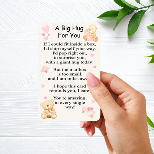 Big hug keepsake - a,