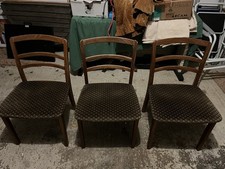 G Plan teak dining chairs x3 