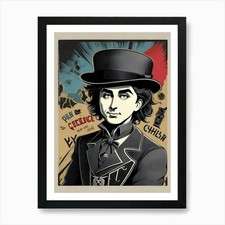 Charles Dickens Art Print