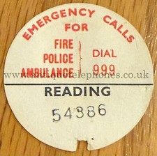 Genuine GPO telephone dial