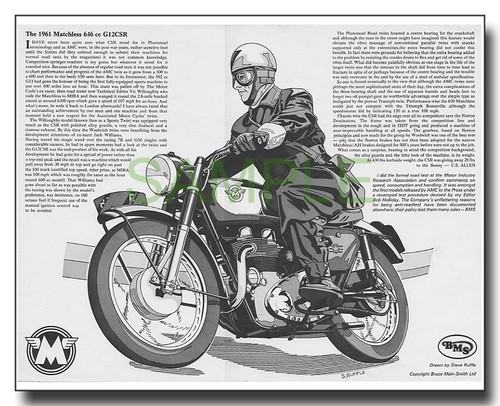 Matchless g12csr 646cc twin - 646cc,