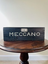 Vintage Scratch-built Meccano Storage Box