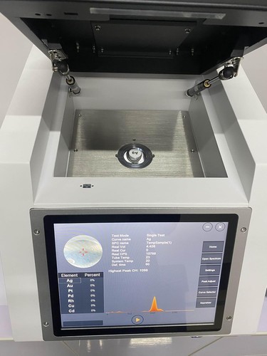 Gold xrf spectrum analyzer - xrf,