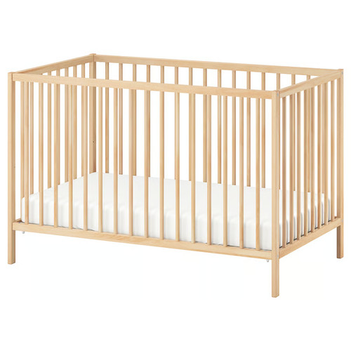 Ikea sniglar cot with mattress - cot,