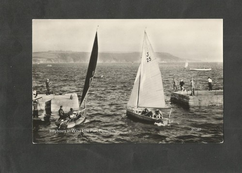 Postcard devon plymouth - postcard, jolly