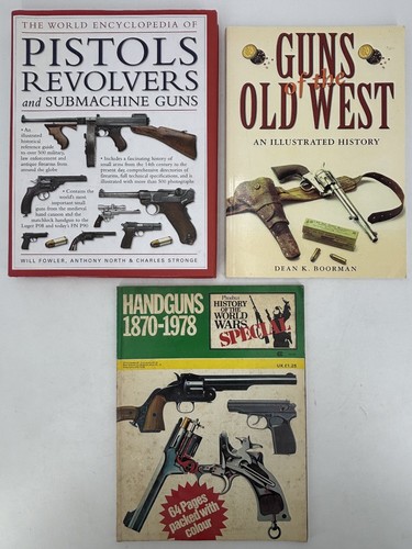 Gun books pistols revolvers - 3,