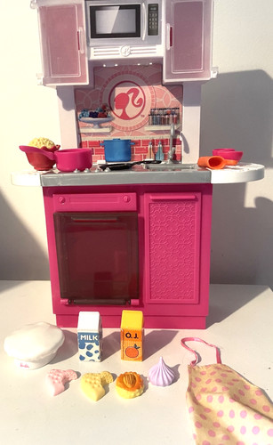 Barbie dreamhouse kitchen - barbie,